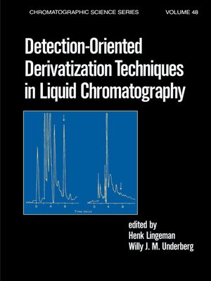 cover image of Detection-Oriented Derivatization Techniques in Liquid Chromatography